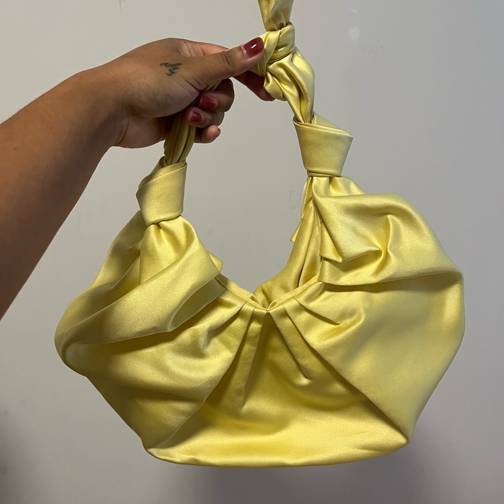 Bronze Age Yellow Satin Women's Bag